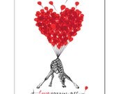 LOVE Carries All - ART Print 8 x 10"