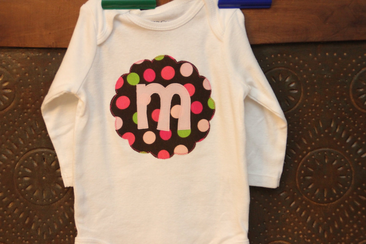 Polka Dot Initial Shirt
