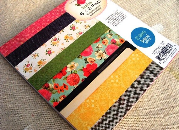6x6 Paper Pack - Crate Paper - Random Collection