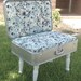 1960's suitcase turned into a chair