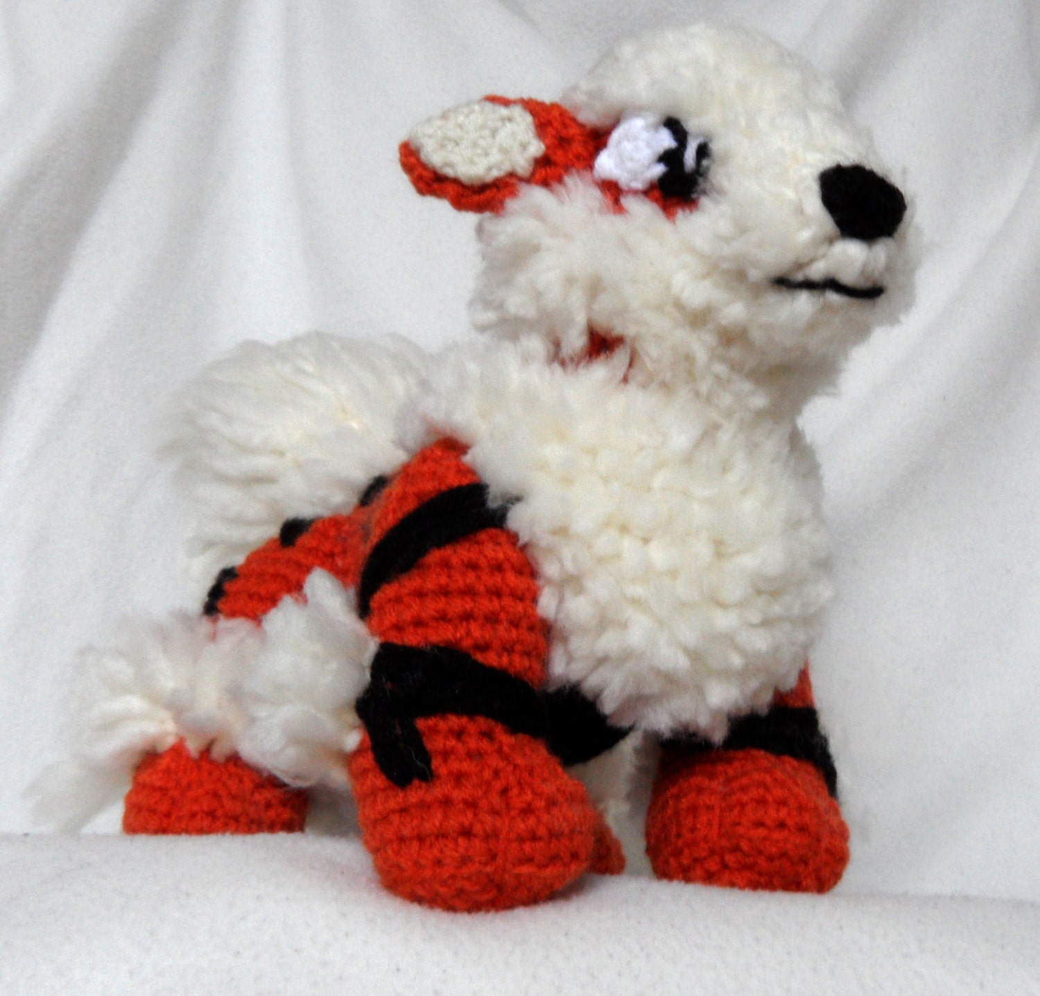 Ready to Ship - Arcanine Crochet Pokemon