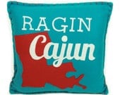Ragin Cajun Louisiana Eco Felt Pillow