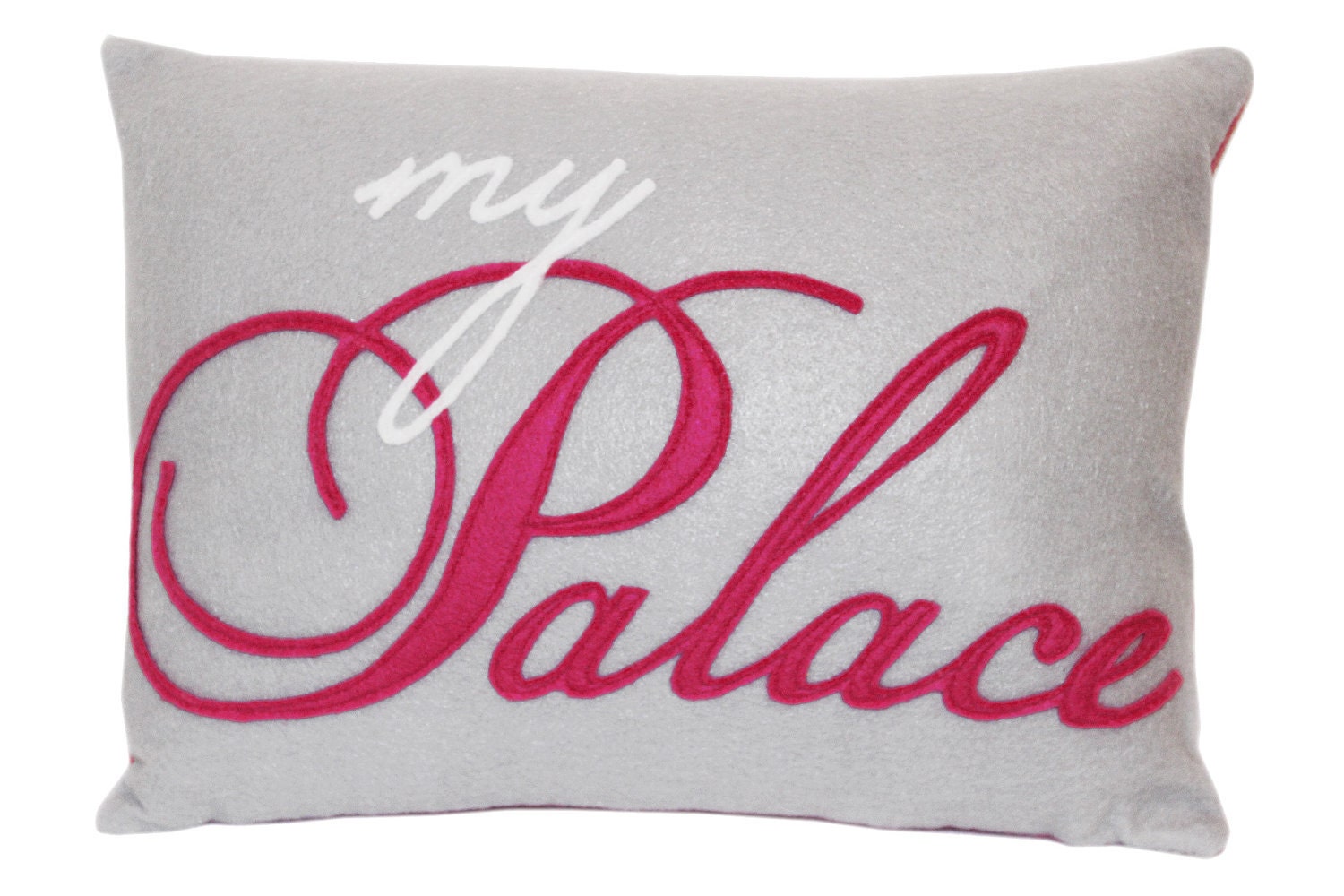 My Palace Girly Eco Felt Pillow