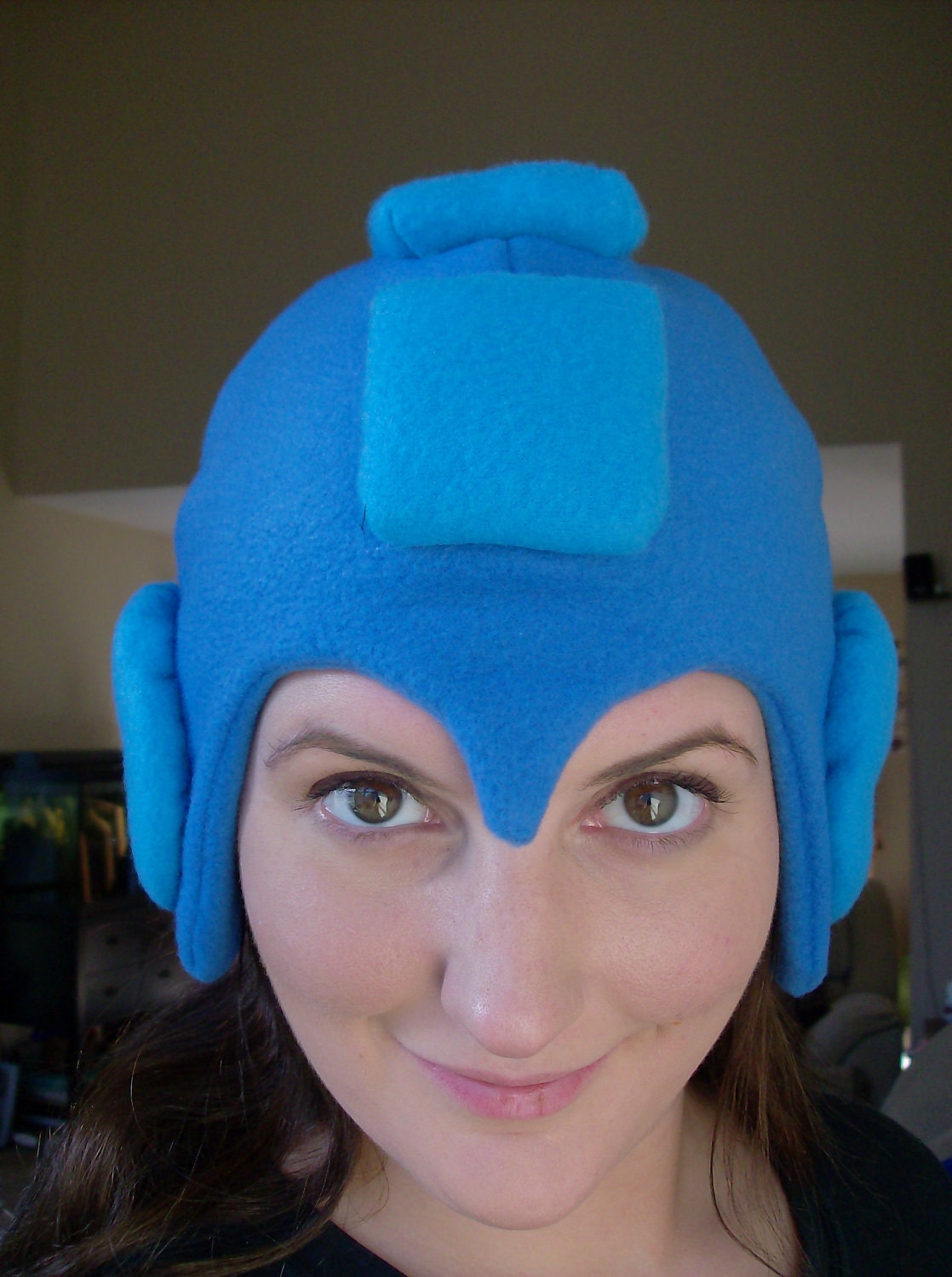 Megaman Fleece Hat - Made to Order