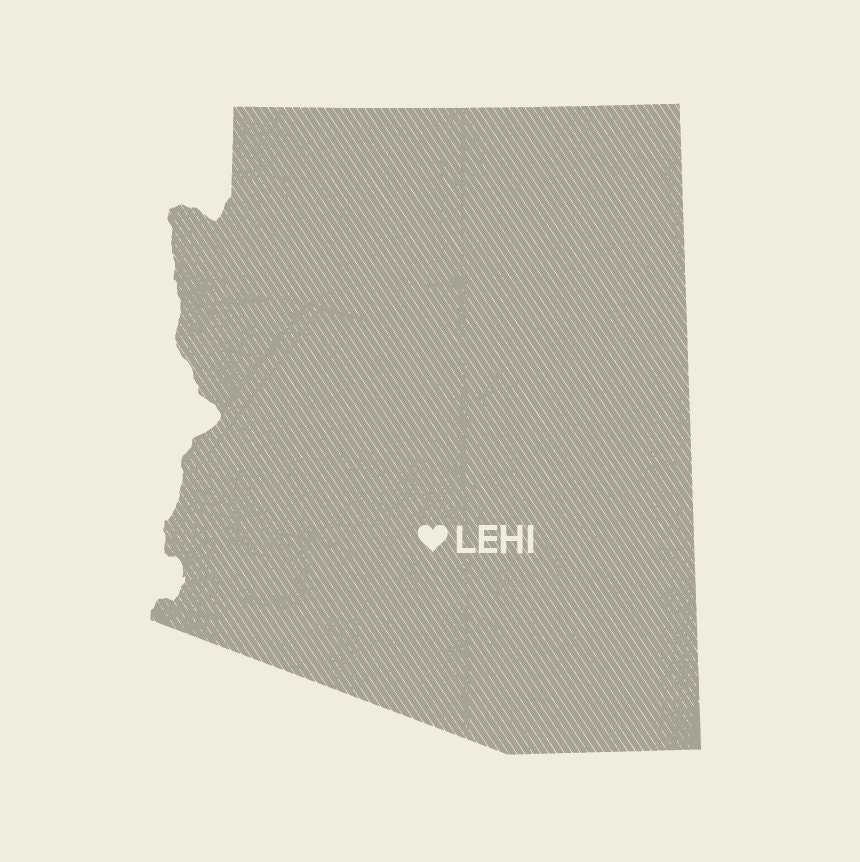 City, State Love (customizable)