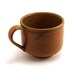 Mustache Mug: Brown Ceramic Mug, Cup, Unique Pottery Gift for Men, Fathers Day Gift for Guys by MiriHardyPottery