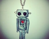 Robot Love Necklace