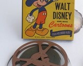 Vintage Mickey Mouse Cartoon 2120 C "Mickey the Steel Worker"  Super 8