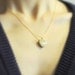 1970s vintage / gold heart locket // MOM