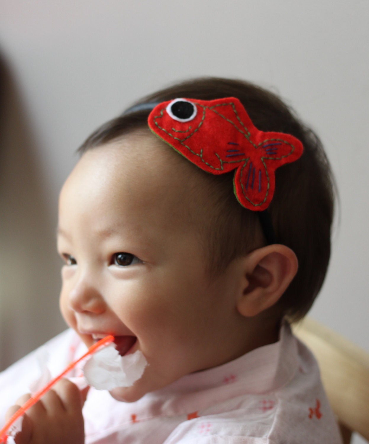Fish headband for children or adult in felt /Serre-tête enfant ou adulte avec feutrine