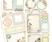 Fairy Belle Scrapbook Journaling Chipboard Embellishment Pieces by Jodie Lee for Prima Marketing