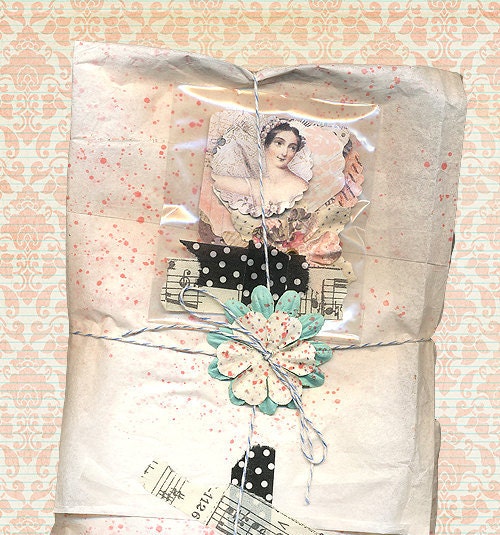 Mystery Scrap Pack of paper crafting inspiration - Fairy Belle Collection products by Jodie Lee for Prima