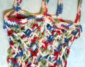 Summer Essential Vivid Market Beach Tote Bag