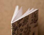 Set of Three (3) Small, Blank Cahiers (Small Pocket Notebooks) in Black and White
