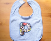 Customized Baby Bib with Michael Miller Fabric