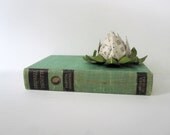 Vintage Hardcover Book with Engravings -- "Farewell 'Toinette' First Edition on Marie Antoinette France -- Green Binding