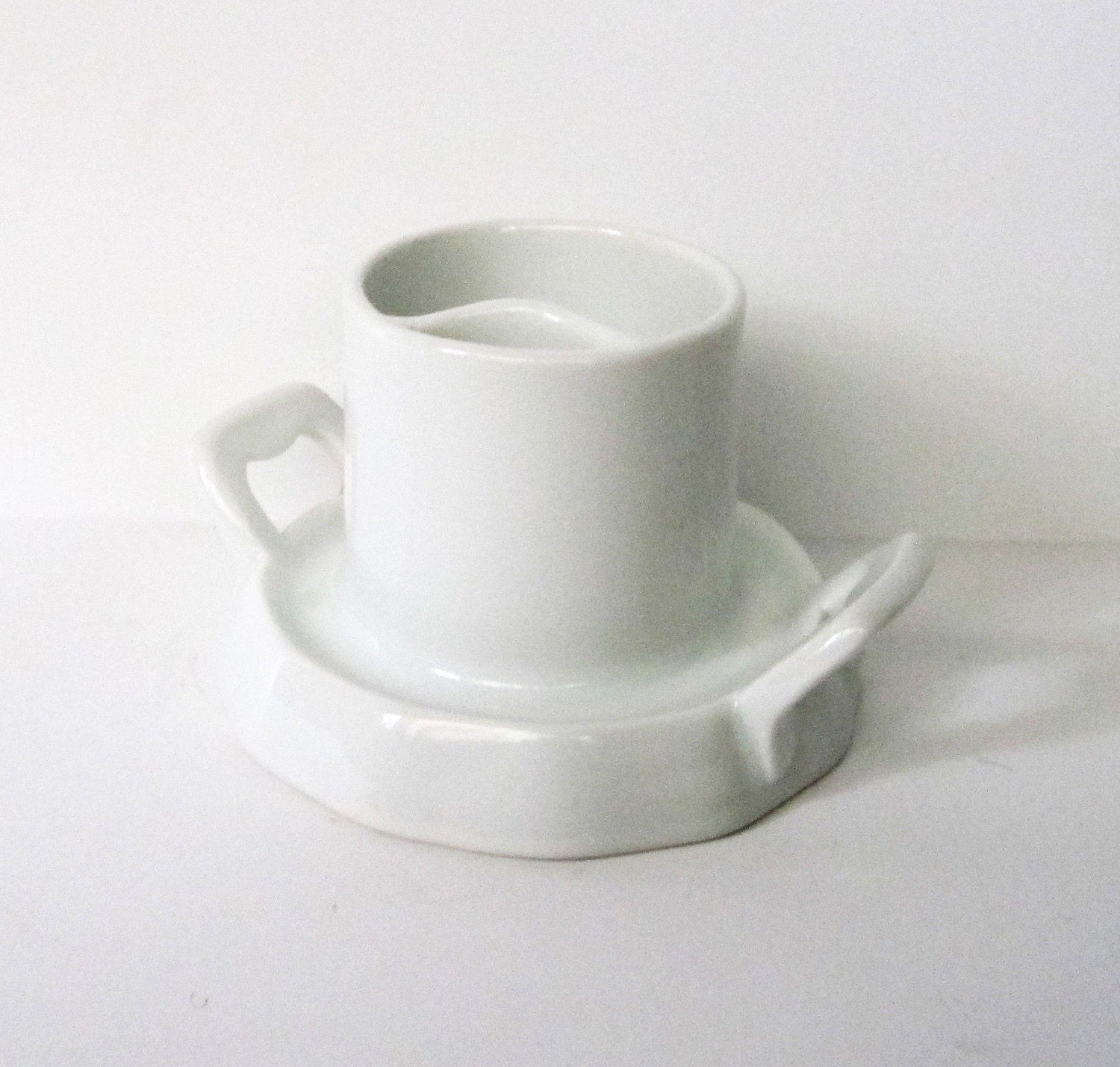 Vintage White Germany Barvaria Porcelain Cigarette Holder