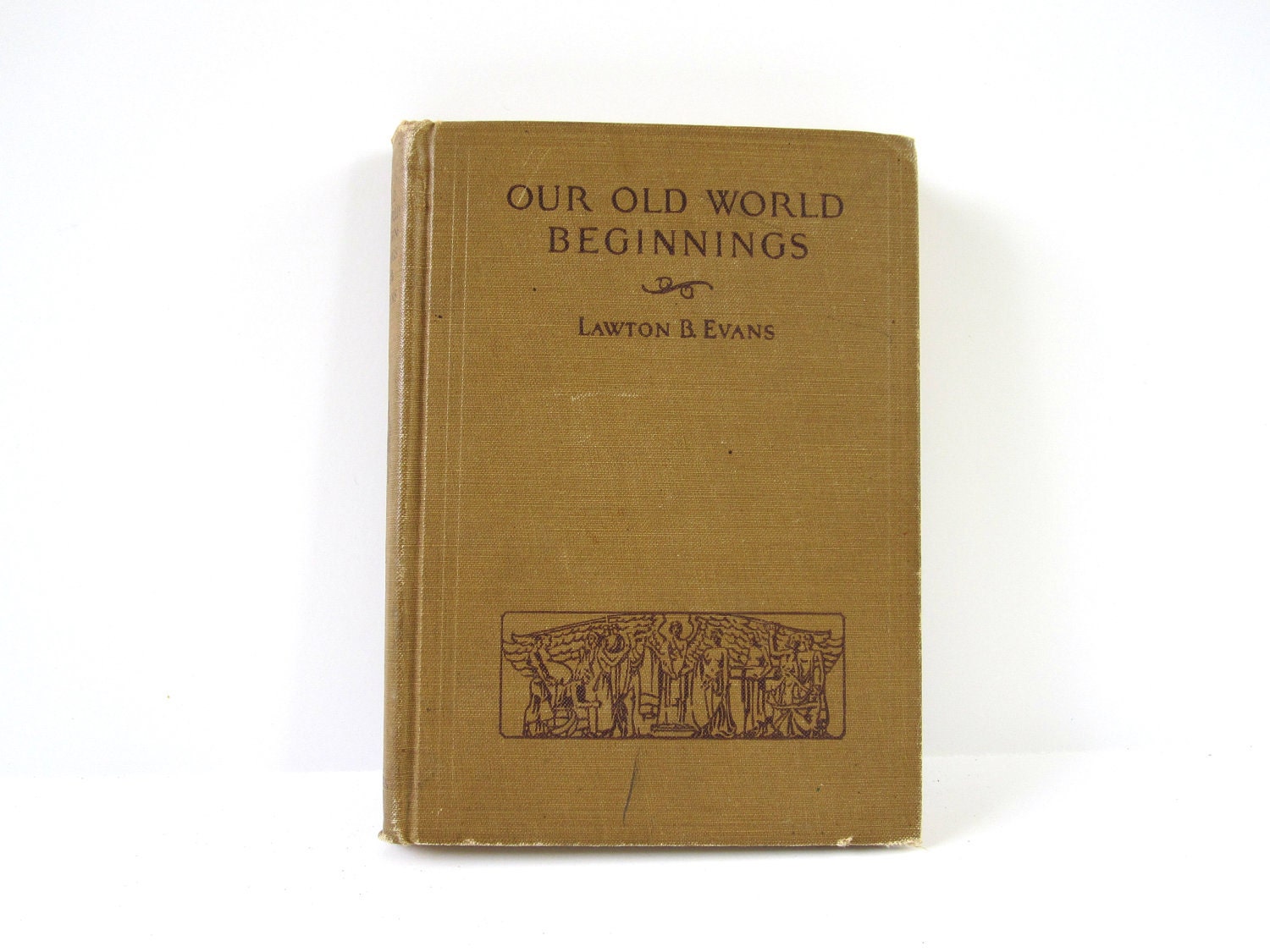 Antique History Book: Our Old World Beginnings, 1927