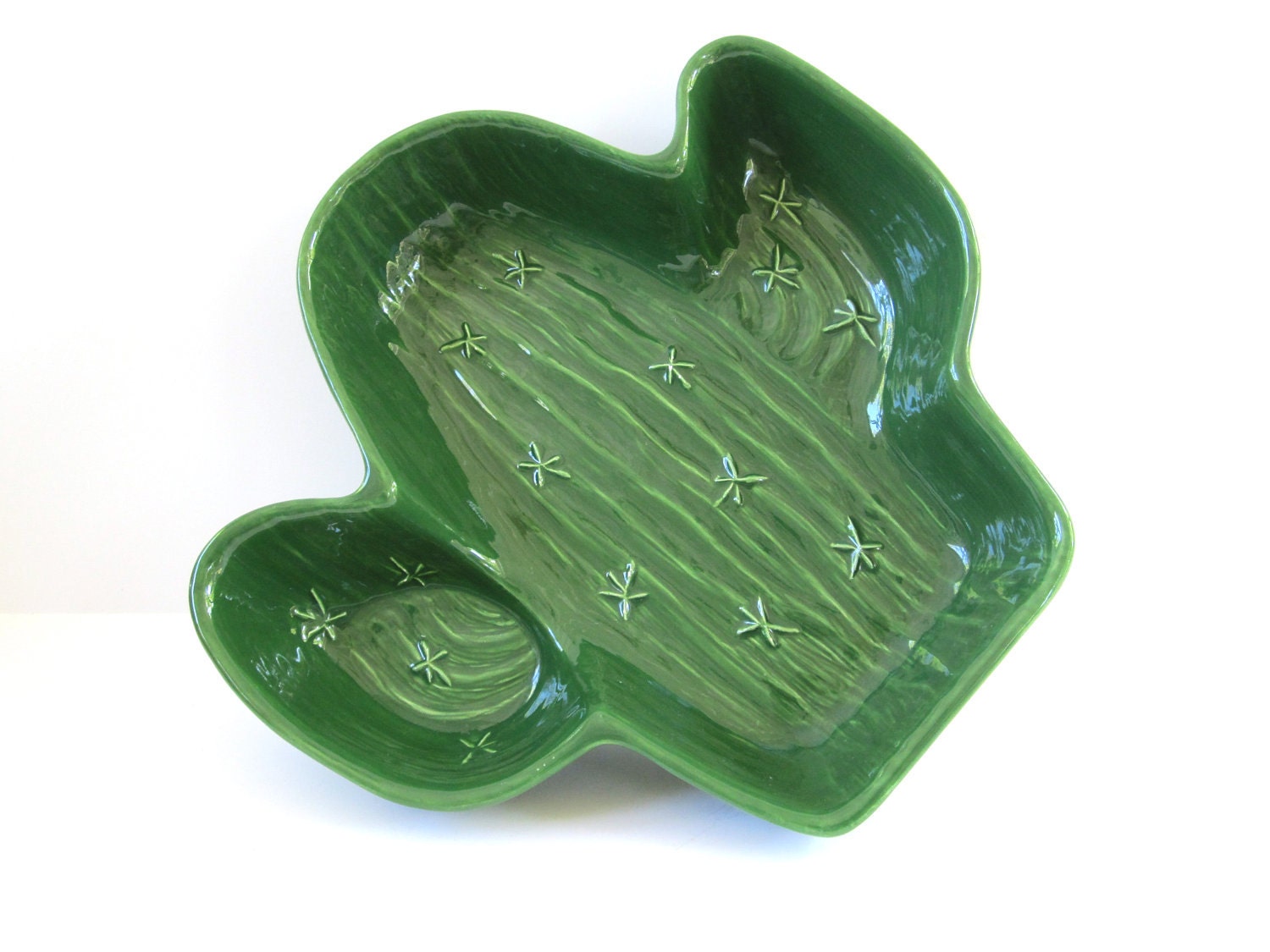 Cactus Planter, Vintage Treasure Craft, USA Pottery