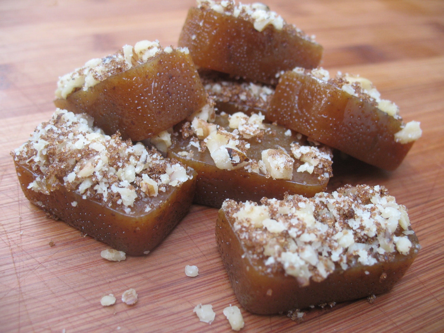 Vegan Organic Carrot Cake Caramels