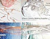 A  Little Bit Of Everything : Supplies Pack Copper/Surgical Steel Total 320 count items for 20 dollars