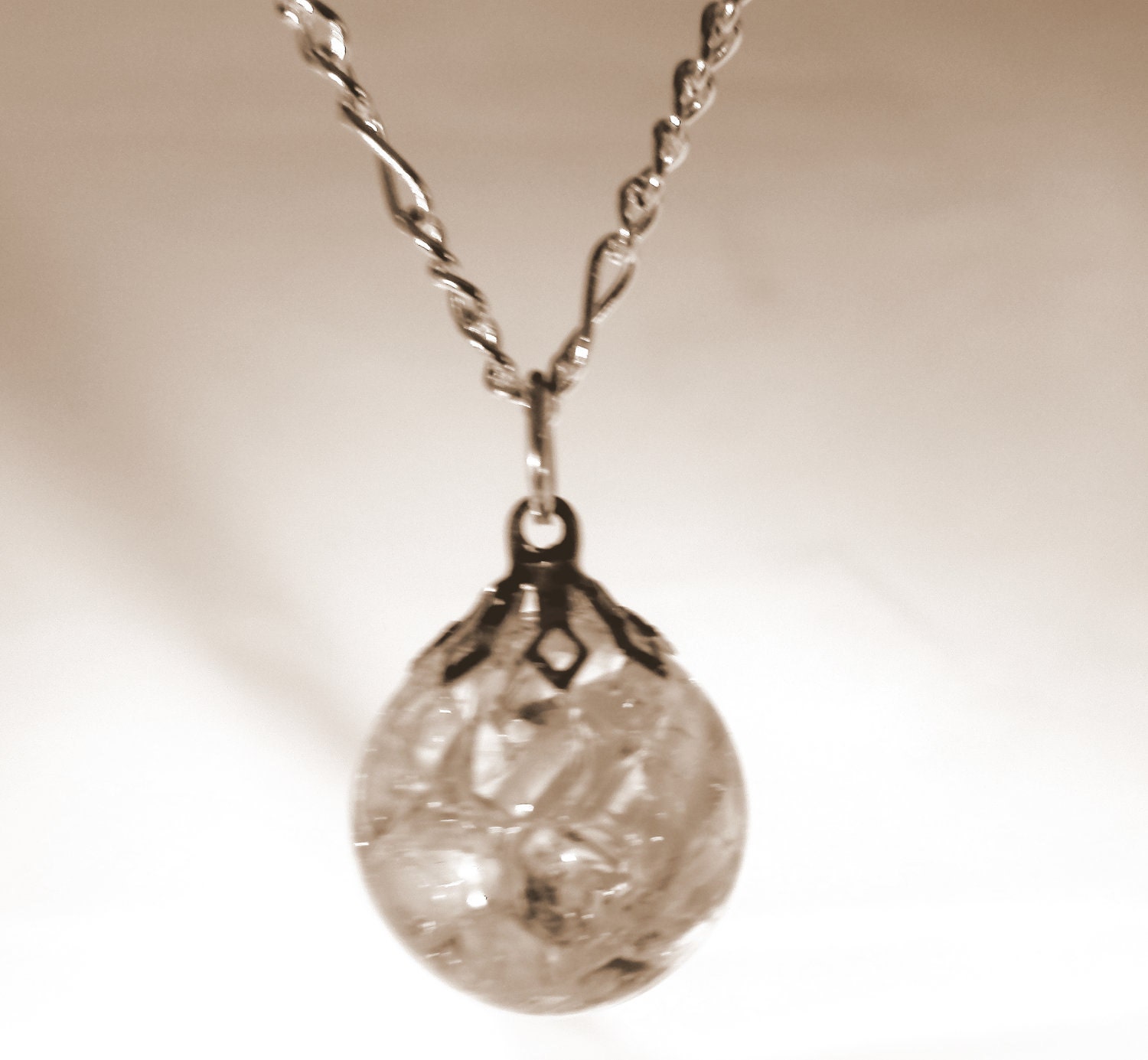 Marble Pendant And Necklace