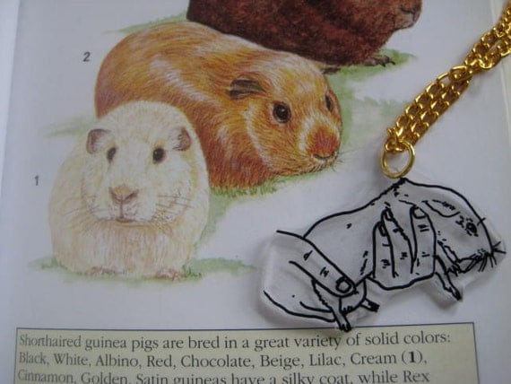 Guinea Pig Friend Necklace