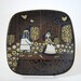 RESERVED Vintage Arabia Finland Kalevala Plate 1977 Raija Uosikkinen
