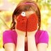 SMALL SIZE Bike Fox Handwarmers Gloves Wool Crochet Spring sports cycling Toddler Kids Child Cozy Ginger Red