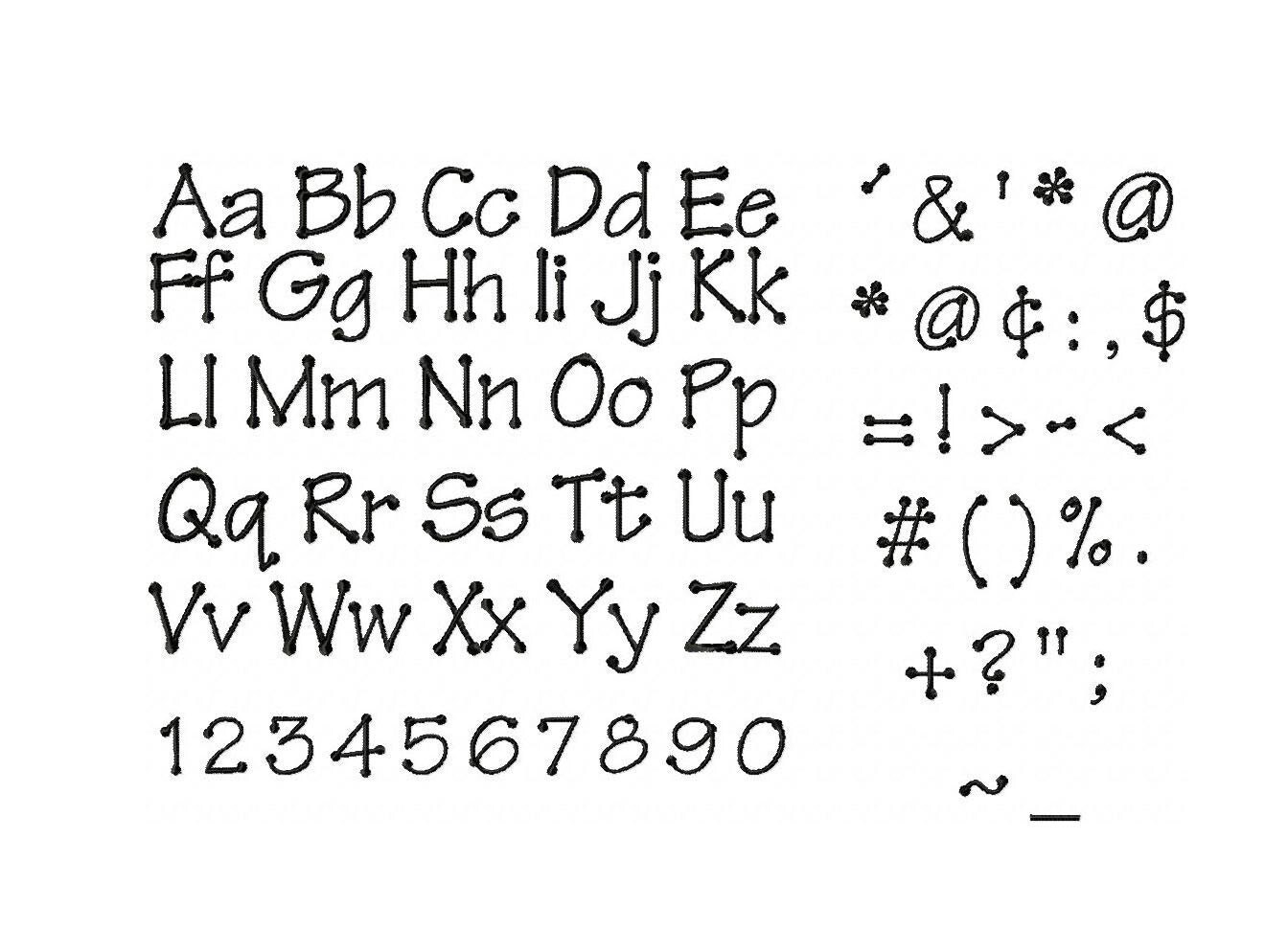 Tinker Toy Font