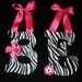 Handmade Personalized Wooden Wall Letters- YOU DESIGN- Fits any room decor- Pink and Zebra Print