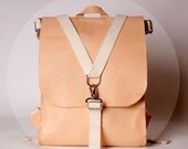 SACAGAWEA CARRYALL - Natural Vegetable Tanned Leather