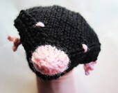 handpuppet "MOLE" knitting pattern PDF Pumora