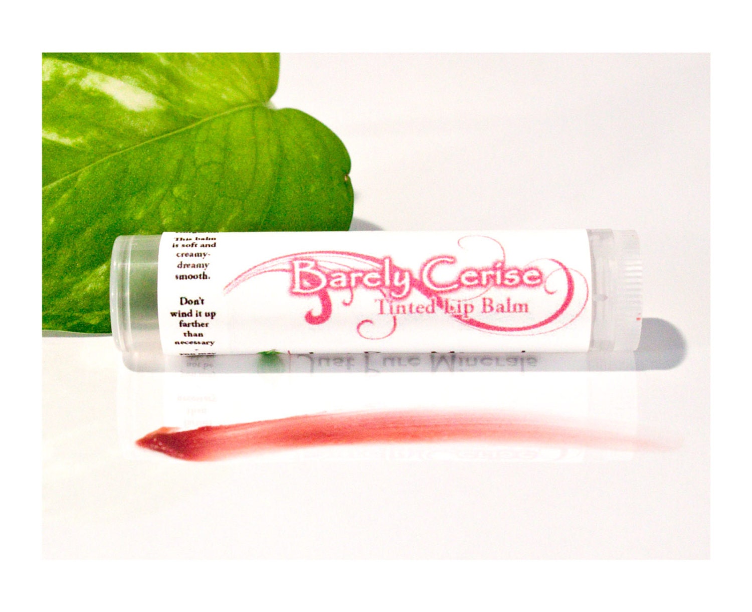 Barely Cerise Vegan Tinted Lip Balm -