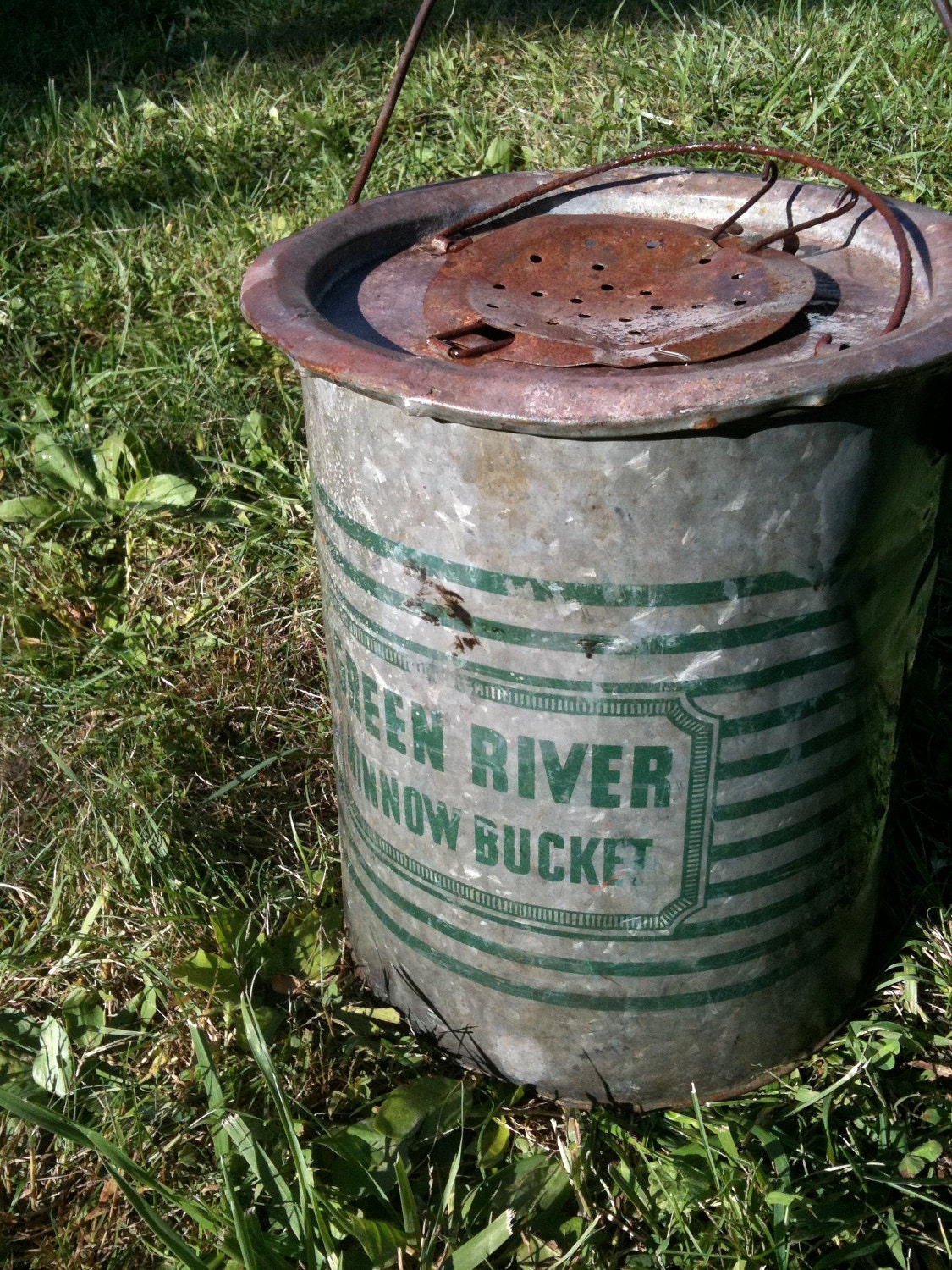 Green River Minnow Bucket