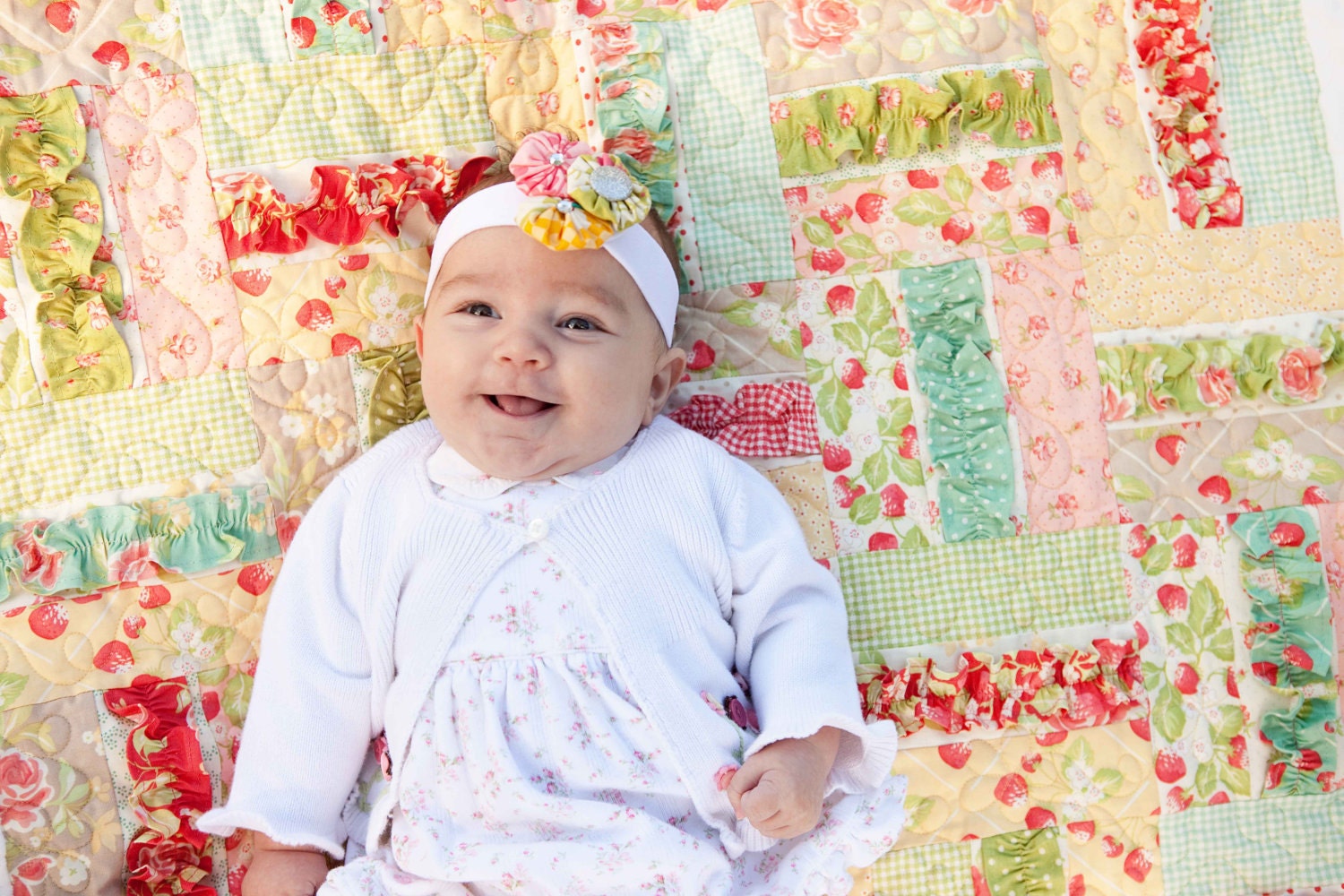 A Soft Place To Land Baby Quilt