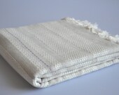 Handwoven Turkish Bath Towel - Harem Peshtemal - Linen