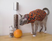 Cat wool jumper from "Bright day" collection.