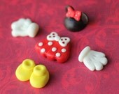 Fondant Toppers Cute Girl Mouse in Parts - Very cute...