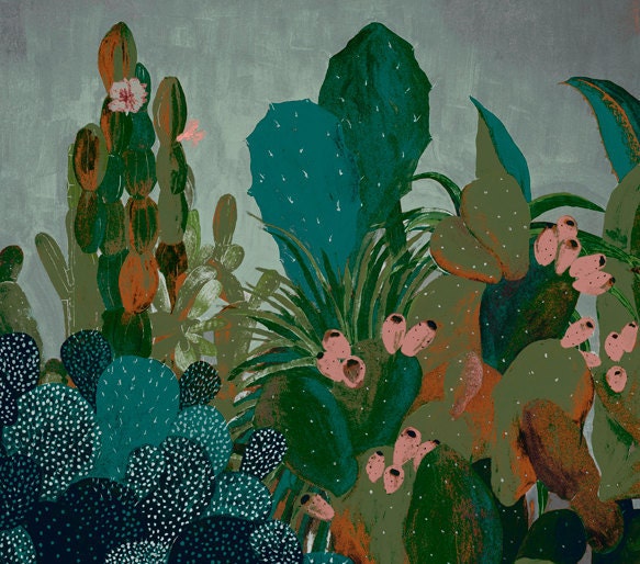 Glicee print- illustration screen  printing