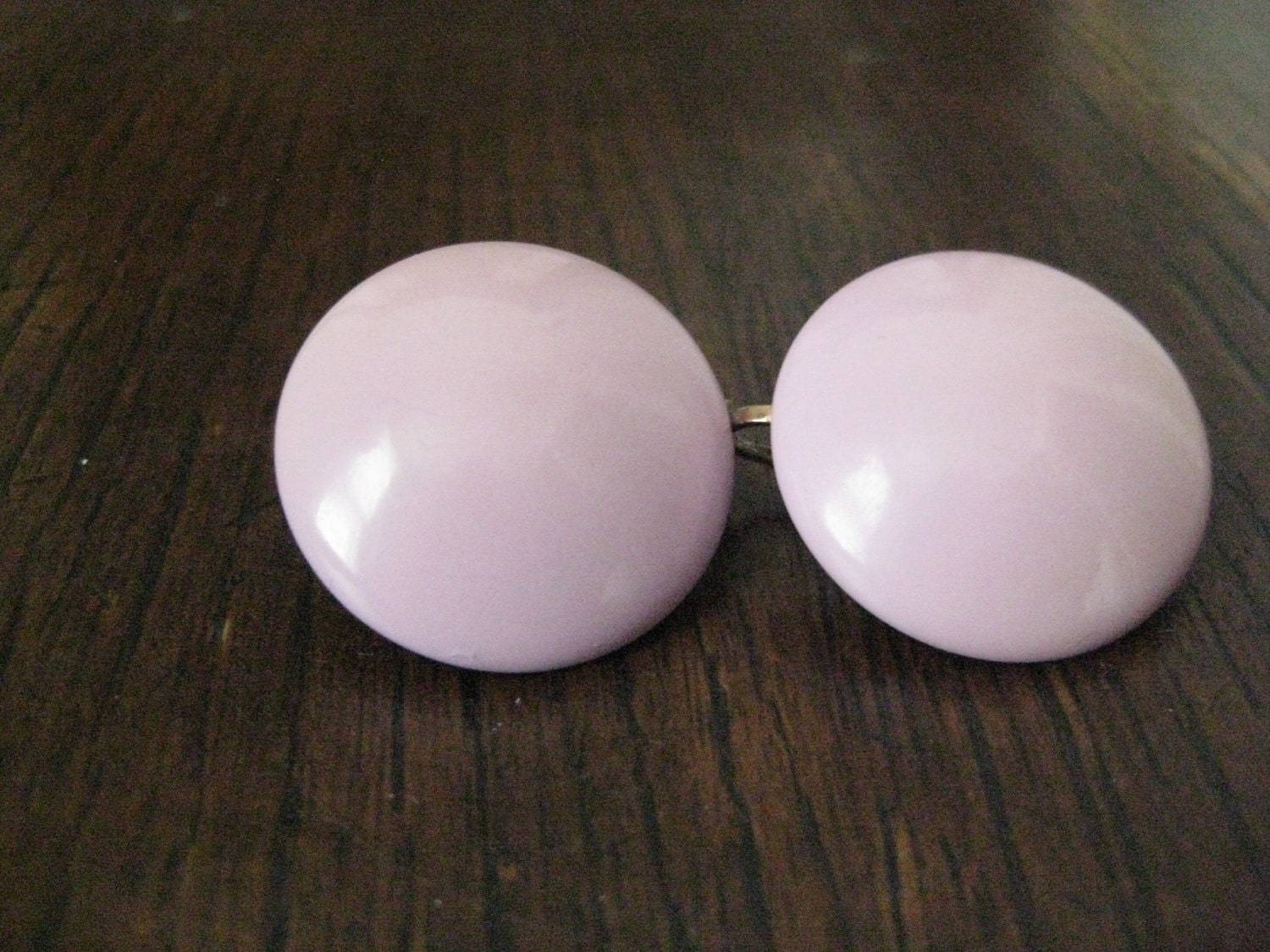 Violet Clip-On Earrings