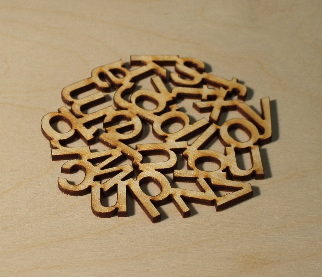 Alphabet Coasters-Helvetica