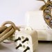 Antique Danish Boudior Cradle Telephone, Kjobenhavns Telefon