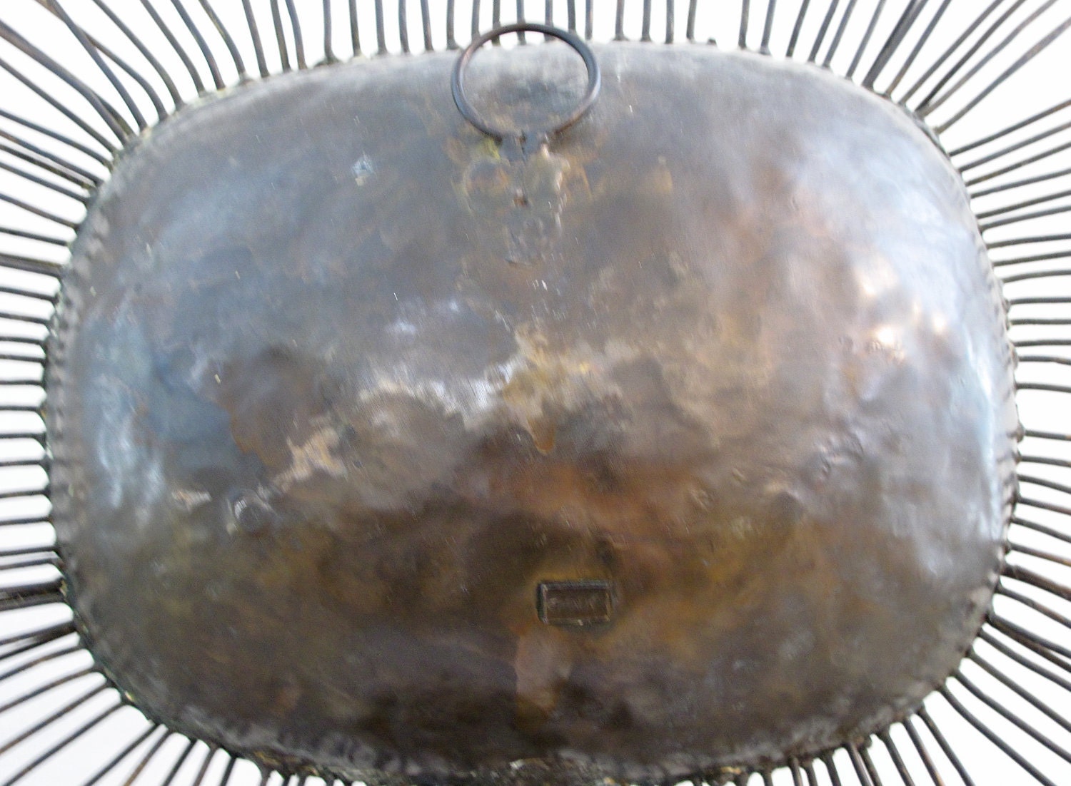 Huge Mid Century Bronze Sun Sculpture, Emaus