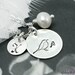 Mothers Necklace, Mom Necklace, Letter Charm, Gift for new mother,Custom Birthstone and Initial,Mama Bird Necklace, Kids names