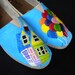 Custom Hand Painted Shoes - Up