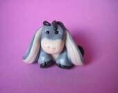 Donkey Baby Polymer Clay Miniature