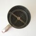 Vintage Flour Sifter, Androck Hand-i-Sift, Cream with Red Tulips, Retro Mid-Century Kitchenware 1950's