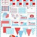 Airplane Party Package Personalized FULL Collection Set - PRINTABLE DIY - PS818CA1x