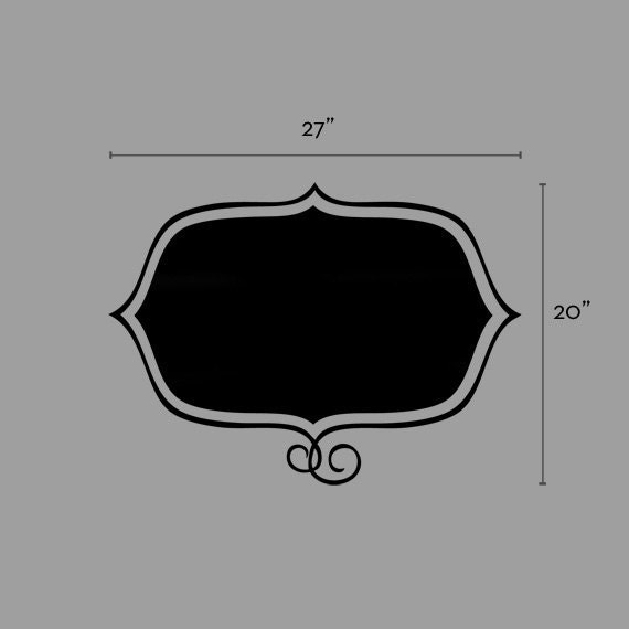 Stylish Memo - Chalkboard Decals - by Simple Shapes